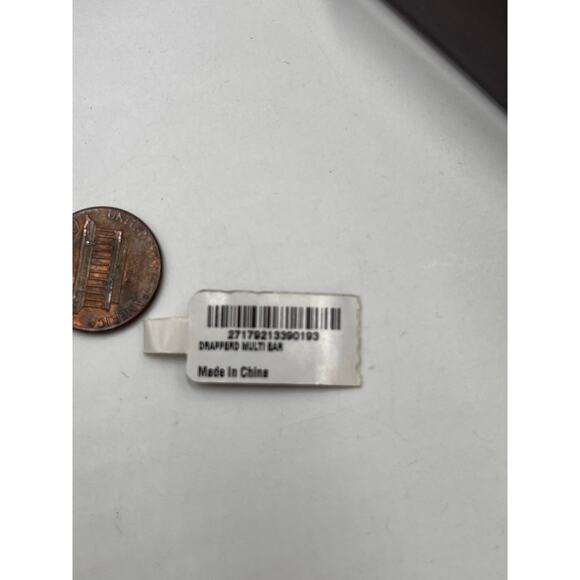 Henri Bendel Rainbow Multicolor Bright Beaded Chandelier Pierced Earrings New - Picture 8 of 8